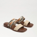 Sam Edelman | Men's Haydee Stitch Slide Sandal-Beige/Grey Ikat