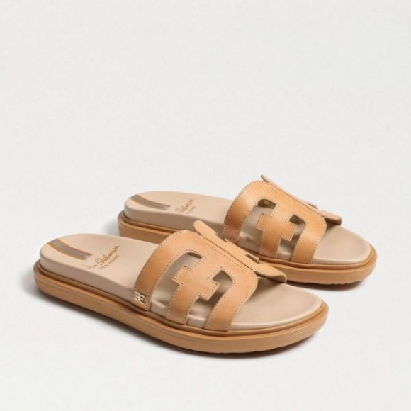 Sam Edelman | Men's Valeri Slide Sandal-Natural Leather