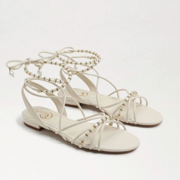 Sam Edelman | Men's Tatianna Sandal-Modern Ivory Leather