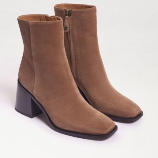 Sam Edelman | Men's Winnie Ankle Bootie-Deep Taupe Suede