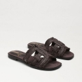 Sam Edelman | Men's Bay Raffia Slide Sandal-Bay Dark Chocolate Raffia