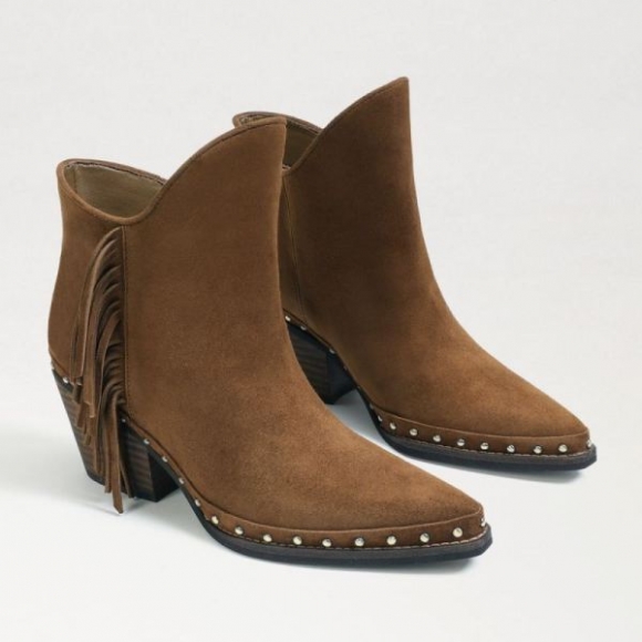 Sam Edelman | Men's Willie Western Bootie-Hazelnut Suede