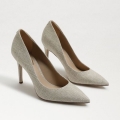 Sam Edelman | Men's Hazel Pointed Toe Heel-Natural Linen