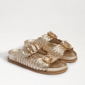 Sam Edelman | Men's Oaklyn Embezzled Slide Sandal-Gold Leaf