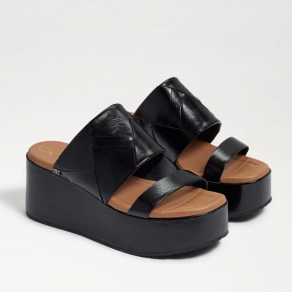 Sam Edelman | Men's Sasha Platform Sandal-Black