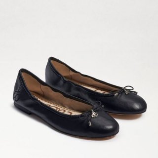 Sam Edelman | Men's Felicia Ballet Flat-Black Leather