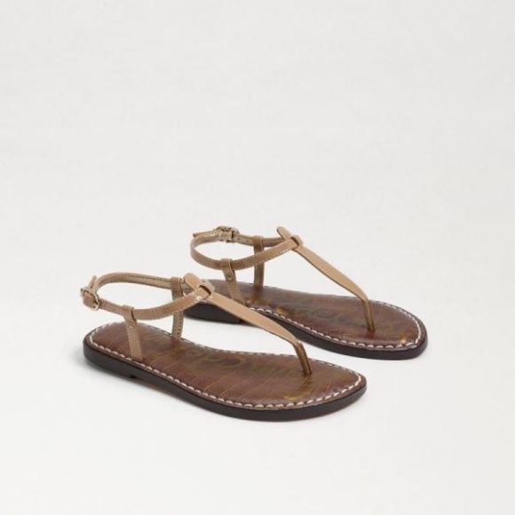 Sam Edelman | Kids Gigi Kids Thong Sandal-Almond Patent