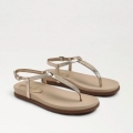 Sam Edelman | Men's Naomi Thong Sandal-Gold Leaf Leather