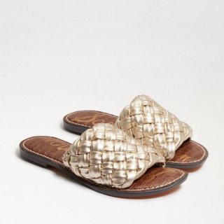 Sam Edelman | Men's Griffin Woven Slide Sandal-Jute Leather