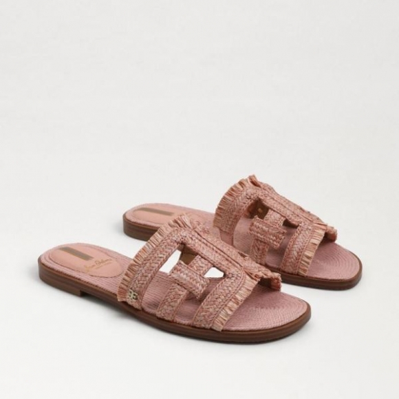 Sam Edelman | Men's Bay Raffia Slide Sandal-Canyon Clay Raffia