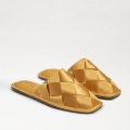 Sam Edelman | Men's Rhys Woven Satin Slipper-Golden Yellow