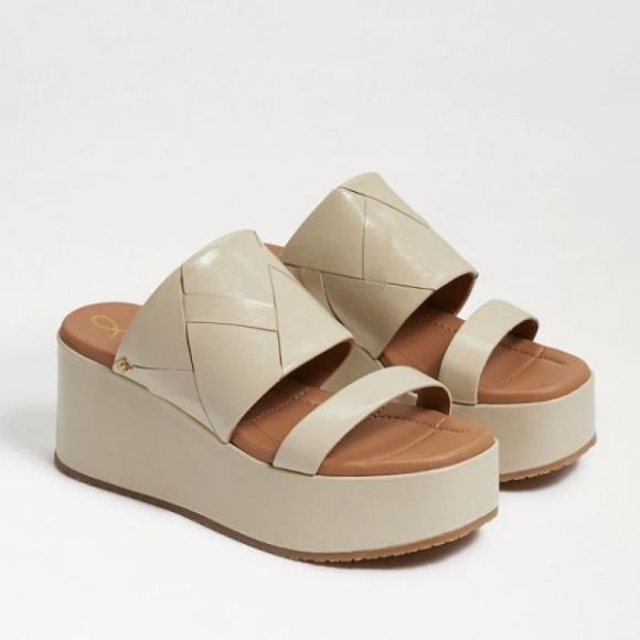 Sam Edelman | Men's Sasha Platform Sandal-Stone