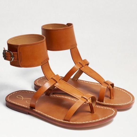 Sam Edelman | Men's Mollie Gladiator Sandal-Natural Leather