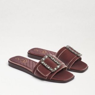 Sam Edelman | Men's Inez Slide Sandal-Mauve Velvet