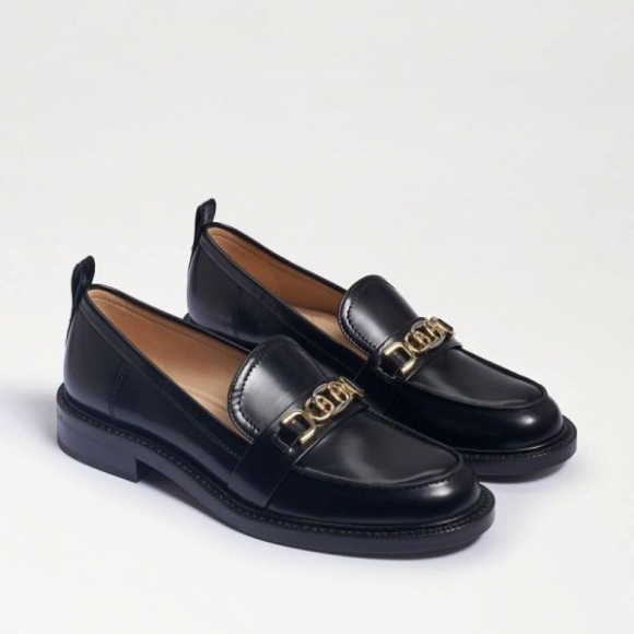 Sam Edelman | Men's Christy Loafer-Black Box Leather