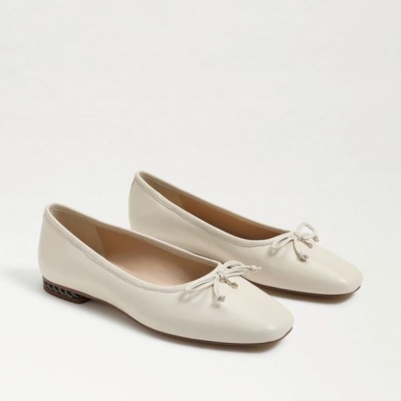 Sam Edelman | Men's Marisol Flat-Modern Ivory Leather