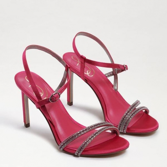 Sam Edelman | Men's Daisie Stiletto-Bold Fuchsia Satin