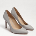 Sam Edelman | Men's Hazel Pointed Toe Heel-Pebble Grey Leather