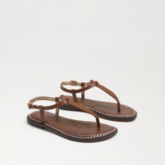 Sam Edelman | Kids Gigi Kids Thong Sandal-Saddle Leather