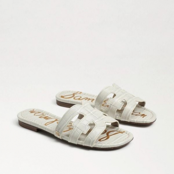 Sam Edelman | Men's Bay Slide Sandal-Modern Ivory Croc