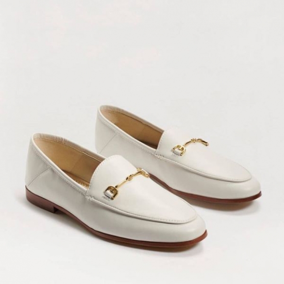 Sam Edelman | Men's Loraine Bit Loafer-White Leather