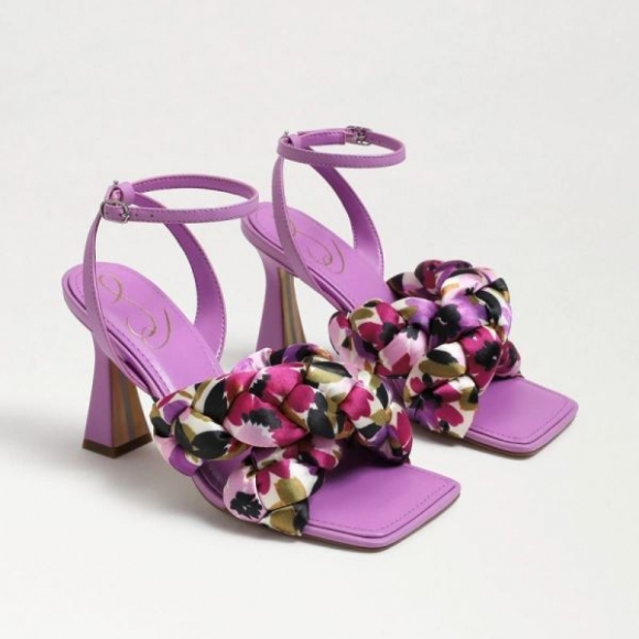 Sam Edelman | Men's Courtney Strappy Sandal-Ultra Violet Silk