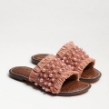 Sam Edelman | Men's Guthrie Raffia Slide Sandal-Rose Raffia