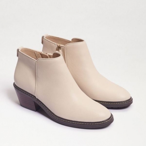 Sam Edelman | Men's Pryce Ankle Bootie-Modern Ivory Leather