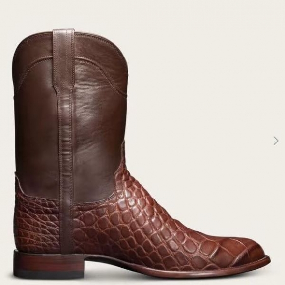 Men's Tecovas The Townes-Walnut Alligator