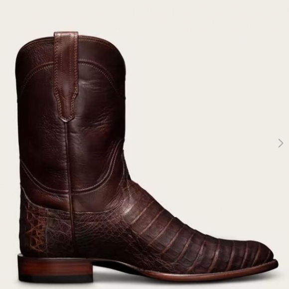 Men's Tecovas The Cole-Mahogany Caiman