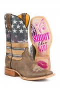 TIN HAUL | WOMENS AMERICAN WOMAN WITH SHOOT LIKE A GIRL SOLE-MULTI | CANADA OUTLET