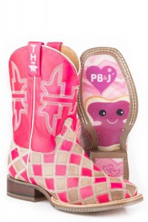 TIN HAUL | LITTLE GIRLS PRETTY IN PINK WITH PB J SOLE-MULTI | CANADA OUTLET