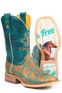 TIN HAUL | WOMENS BARBD WIRE WITH WILD AND FREE SOLE-TAN | CANADA OUTLET