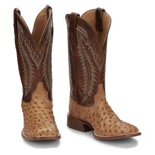 Tony Lama | Men's FELIX FULL QUILL-Tan