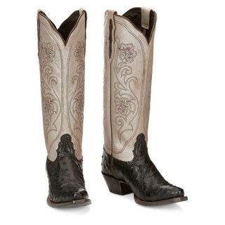 Tony Lama | Women's INES FULL QUILL-Mink