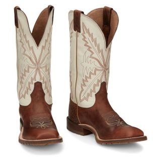 Tony Lama | Men's ANTONIO-White And Brown