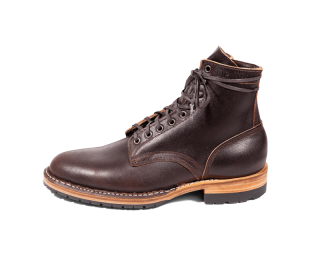 White's Boots | Men's MP-Sherman Plain Toe (Half Lug)-Dark Brown Waxed Flesh | Canada Outlet