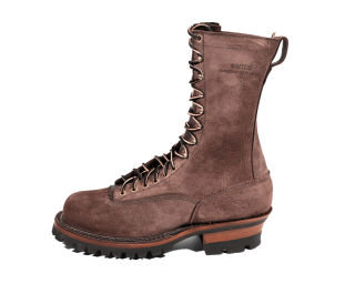 White's Boots | Men's The Original Smokejumper Lace-to-Toe-Brown Roughout | Canada Outlet