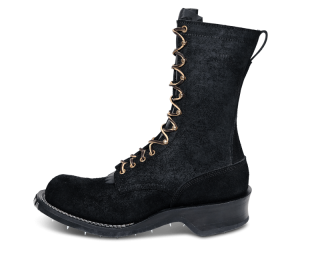 White's Boots | Men's Spring Heel Logger-Black Roughout | Canada Outlet