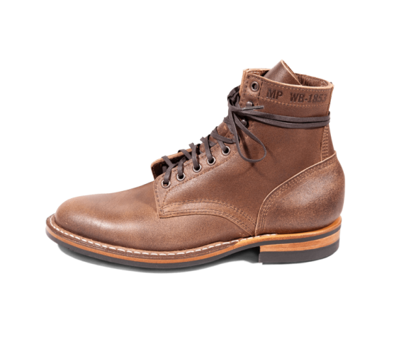 White's Boots | Men's MP-Sherman Plain Toe (Dainite Sole)-Natural Waxed Flesh | Canada Outlet