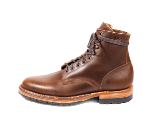 White's Boots | Men's MP-Sherman Plain Toe (Half Lug)-Cinnamon Waxed Flesh | Canada Outlet