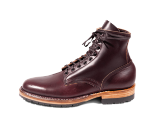 White's Boots | Men's MP-Sherman Plain Toe (Half Lug)-Burgundy Chromexcel | Canada Outlet