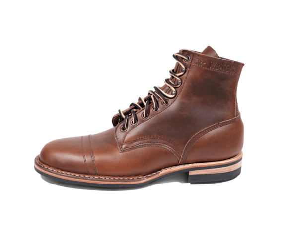 White's Boots | Men's MP-Sherman Toe Cap (Dainite Sole)-British Tan Chromexcel | Canada Outlet