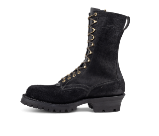 White's Boots | Men's C409 Smokejumper-Black Roughout | Canada Outlet