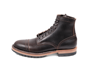 White's Boots | Men's MP-Sherman Toe Cap (Half Lug)-Dark Brown Waxed Flesh | Canada Outlet