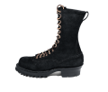 White's Boots | Men's The Original Smokejumper Lace-to-Toe-Black Roughout | Canada Outlet