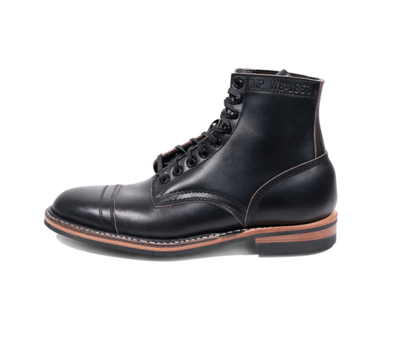 White's Boots | Men's MP-Sherman Toe Cap (Dainite Sole)-Black Chromexcel | Canada Outlet