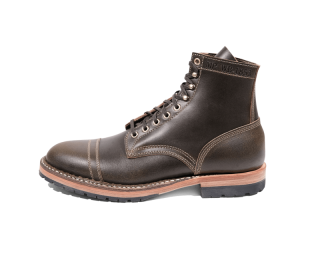 White's Boots | Men's MP-Sherman Toe Cap (Half Lug)-Olive Waxed Flesh | Canada Outlet