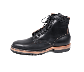 White's Boots | Men's MP-Sherman Plain Toe (Half Lug)-Black Chromexcel | Canada Outlet