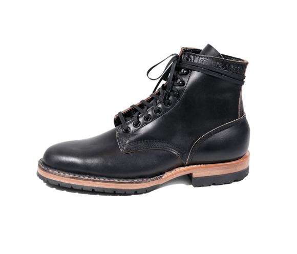 White's Boots | Men's MP-Sherman Plain Toe (Half Lug)-Black Chromexcel | Canada Outlet